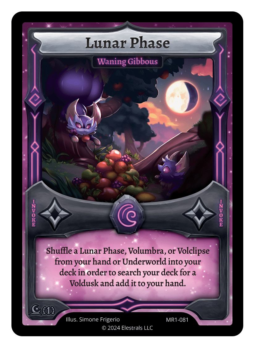 Lunar Phase - Waning Gibbous - MR1-081